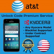 Kyocera AT&T Factory Unlock Code Premium Service!